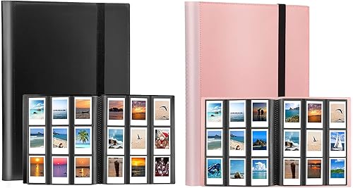 Miniatura 1 de Paquete de 2 álbumes de fotos de 432 bolsillos para cámara instantánea Fujifilm Instax Mini, cámara Polaroid, para cámara instantánea Fujifilm