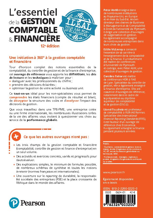 L'Essentiel de la gestion comptable & financière 12e édition