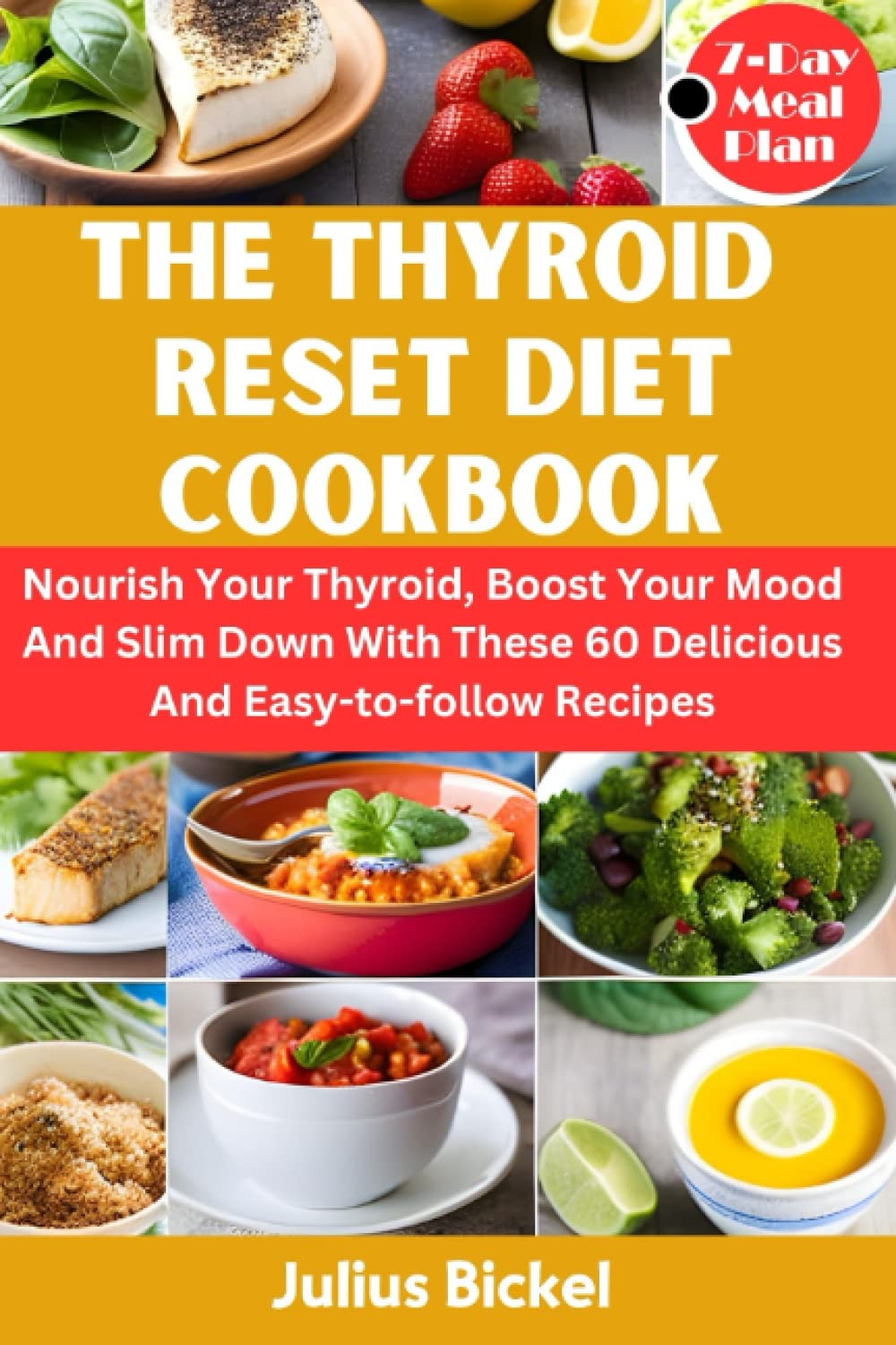 THE THYROID RESET DIET COOKBOOK: Nourish Your Thyroid, Boost Your Mood And Slim Down With These 60 Delicious And Easy-to-follow Recipes