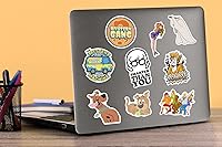 Vista 5 de Scooby-Doo! Paquete variado de calcomanías – 50 unidades troqueladas grandes de vinilo de lujo para laptop, botella de agua, álbumes de recortes
