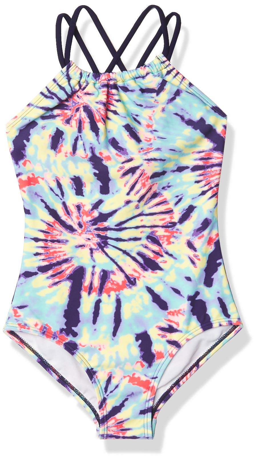 Kanu Surf Girls Jasmine Beach Sport Halter One Piece Swimsuit