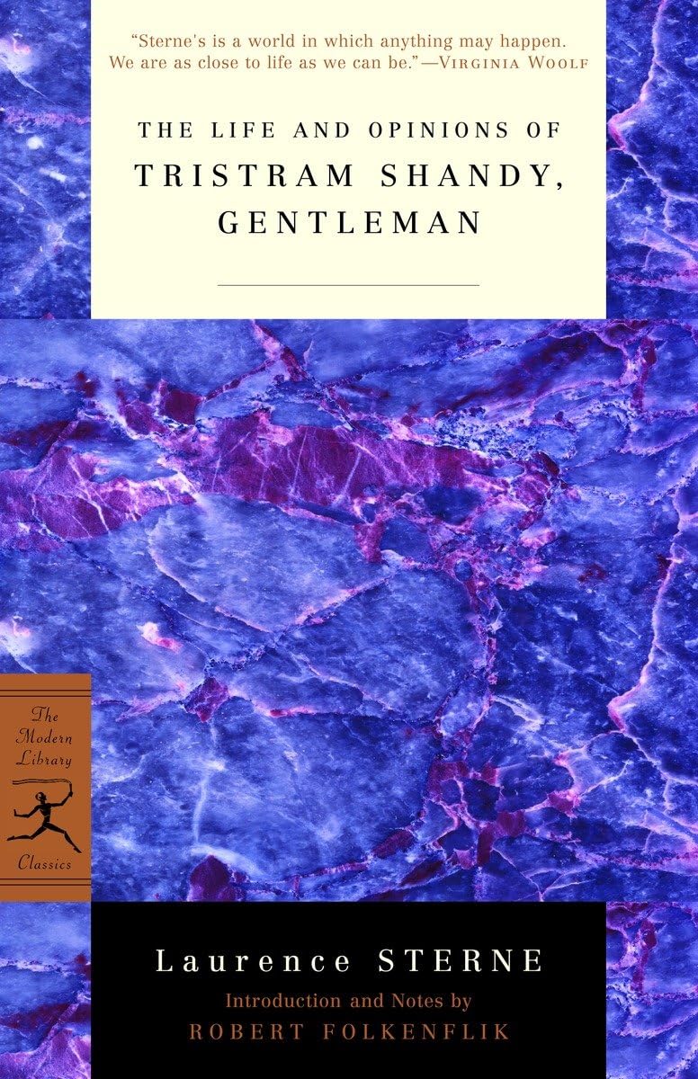 Laurence Sterne Unisex White The Life & Opinions Of Tristram Shandy, Gentleman Paperback Book In