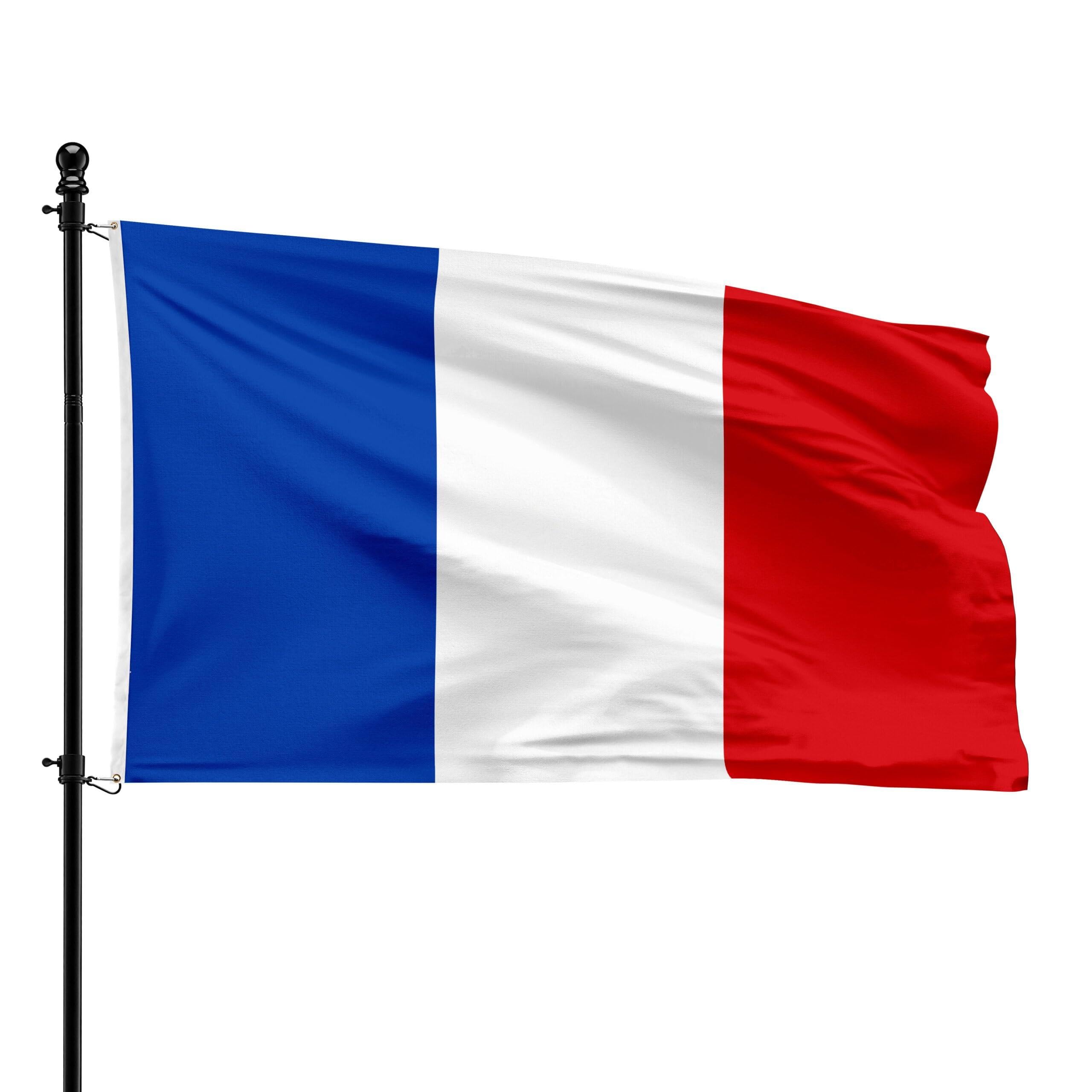 Drapeau de Nivelles grand pavillon résistant pour mât de 90x150 cm