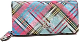[Vivienne Westwood ] Vivienne Westwood 钱包(长款钱包) 51060025 S000V 生物绿 Saffiano 素食 皮革 印花 经典 翻盖长款钱包 女士 [品牌] [平行进口商品], McUENDITERTAN