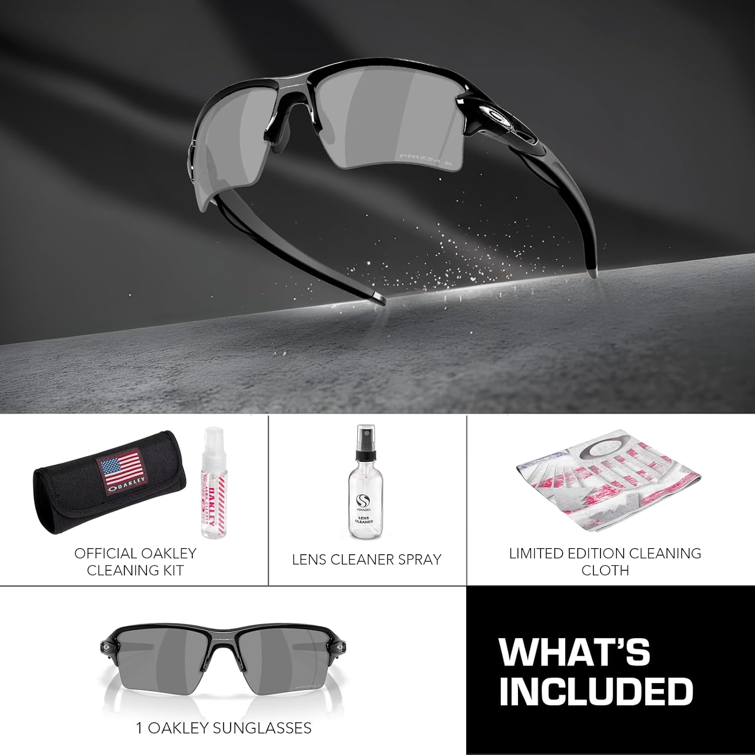 Oakley FLAK 2.0 XXL OO9488 Rectangle Shape Sunglasses With Official Eyewear Kit