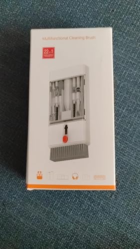 XIMEY Kit Pulizia per iPhone, Telefono, PC, Switch, Computer, Fotocamera, 20 in 1 Kit Pulizia, Gadget Tech, Accessori Utili Pratico Portatile (A20