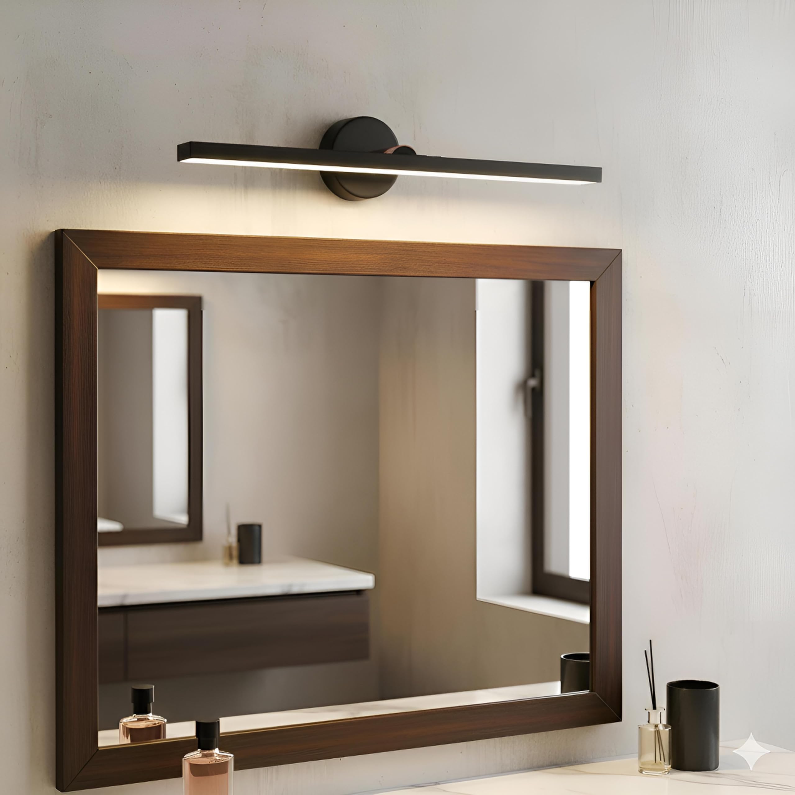 FILLISKA LED Mirror Light - Champagne Gold -7 FILLISKA LED Mirror Light - Champagne Gold -7