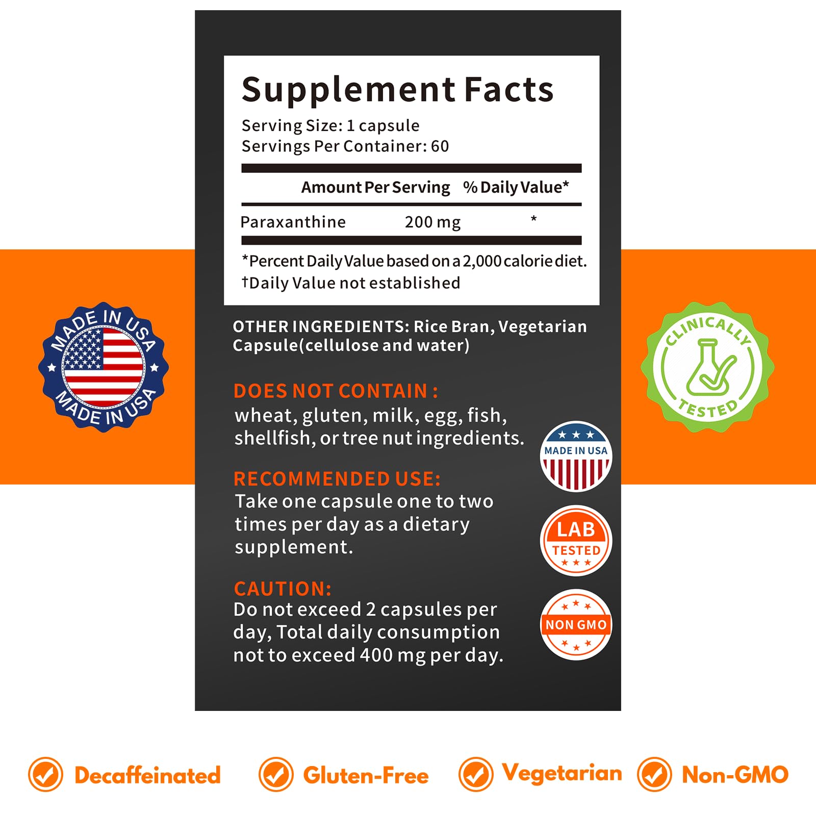 Paraxanthine Supplement, Clean, Crash-Free Energy for Focus, Cognitive, Exercise Cat Dental Care, Cat Gingivitis — Amazon image 5