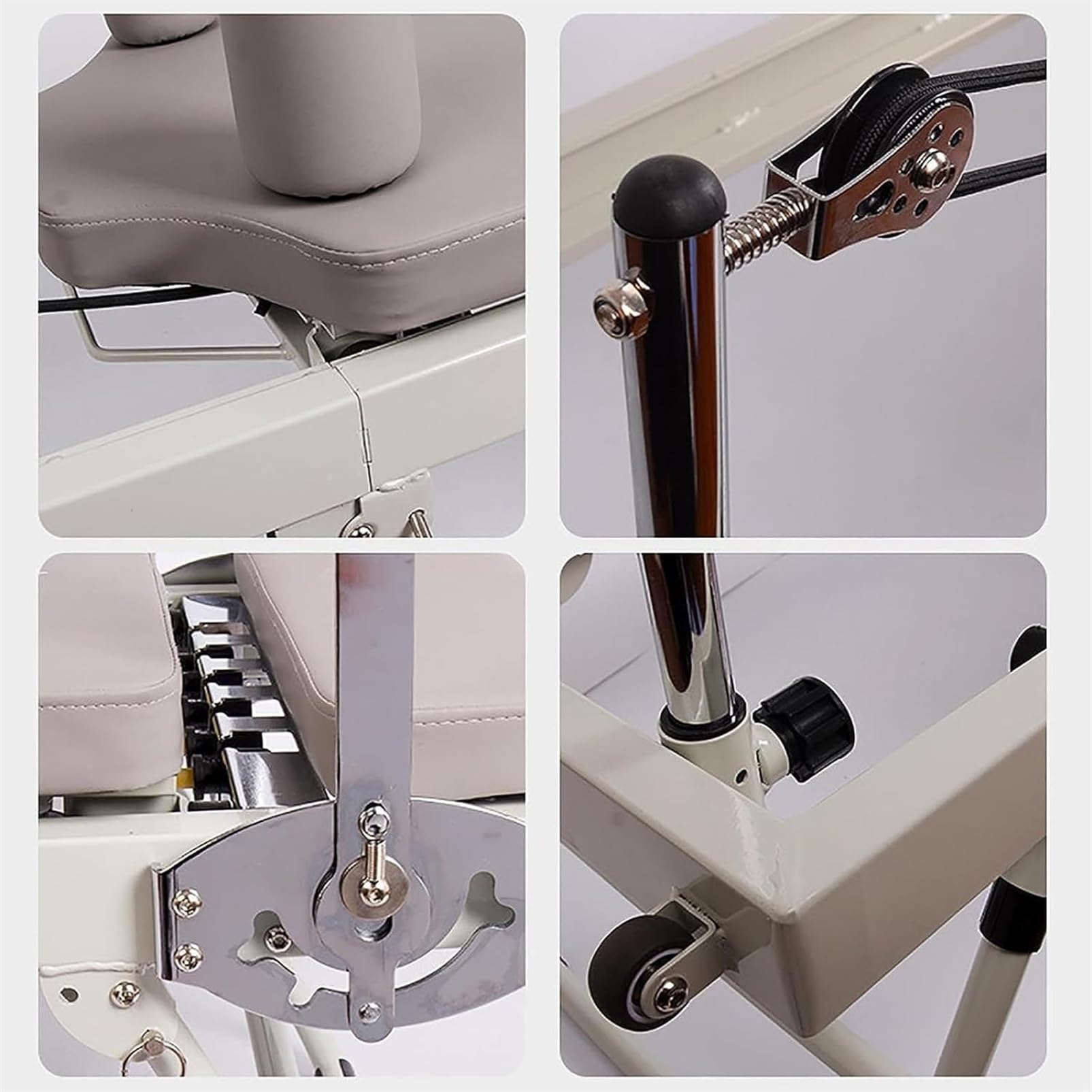 Máquina Reformadora De Pilates Plegable, Sistema De Entrenamiento En Casa De Pilates, Reboteador De Fitness Cardiovascular, Cama Plegable De Intensidad Ajustable para Entrenamiento De Fuerza