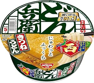 どん兵衛 きつねうどん (西) 日清食品 カップ麺 95g×12個商品画像