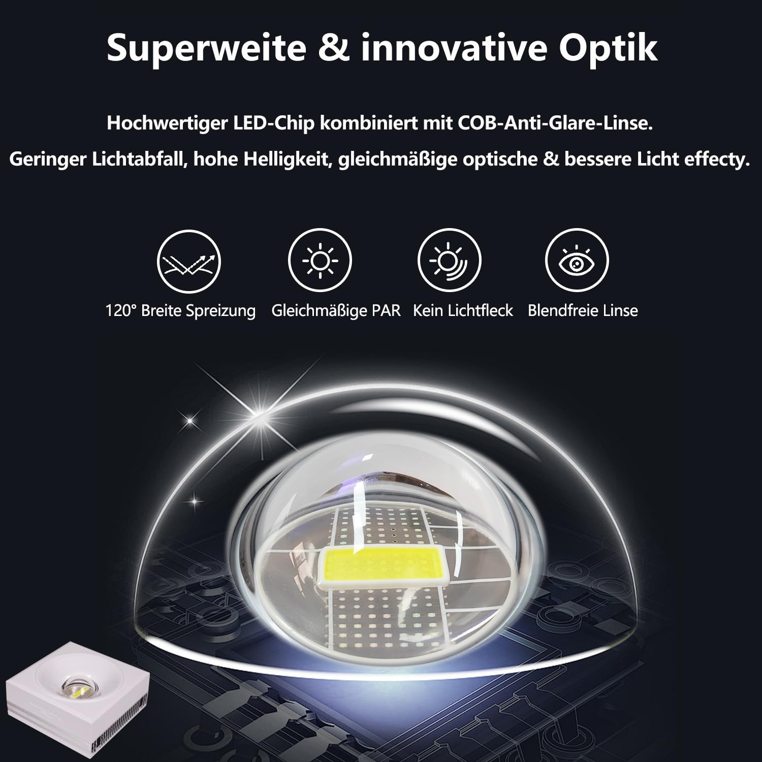 PopBloom RL90 WiFi LED Aquarium Beleuchtung 100W, Meerwasser LED Beleuchtung Vollspektrum für Reef Coral SPS/LPS Salzwasser Fish Aquarium (2 Lampe mit Aufhängung)
