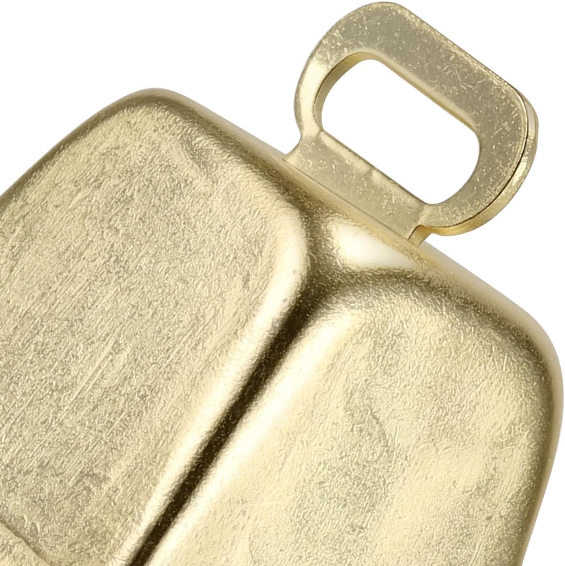 100 PCS Mini Gold Cow Bells, Metal Cowbell for Crafts, Wind Chimes, Wedding, Parties Decorations, 1 Inch