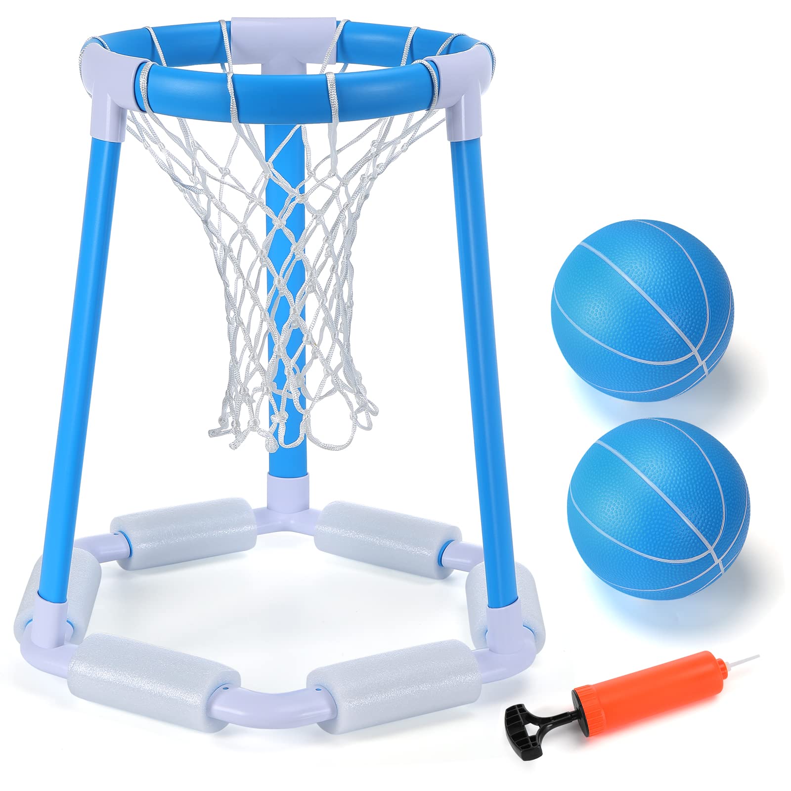 Perbyste Floating Pool Basketball Hoop Swimming Pool Basketball Hoop
