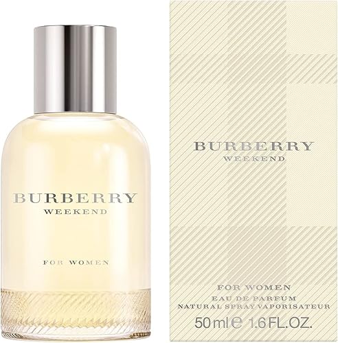 Burberry Eau de Parfum de fin de semana para mujer - Notas de mandarina, rosa, flor de durazno y sándalo