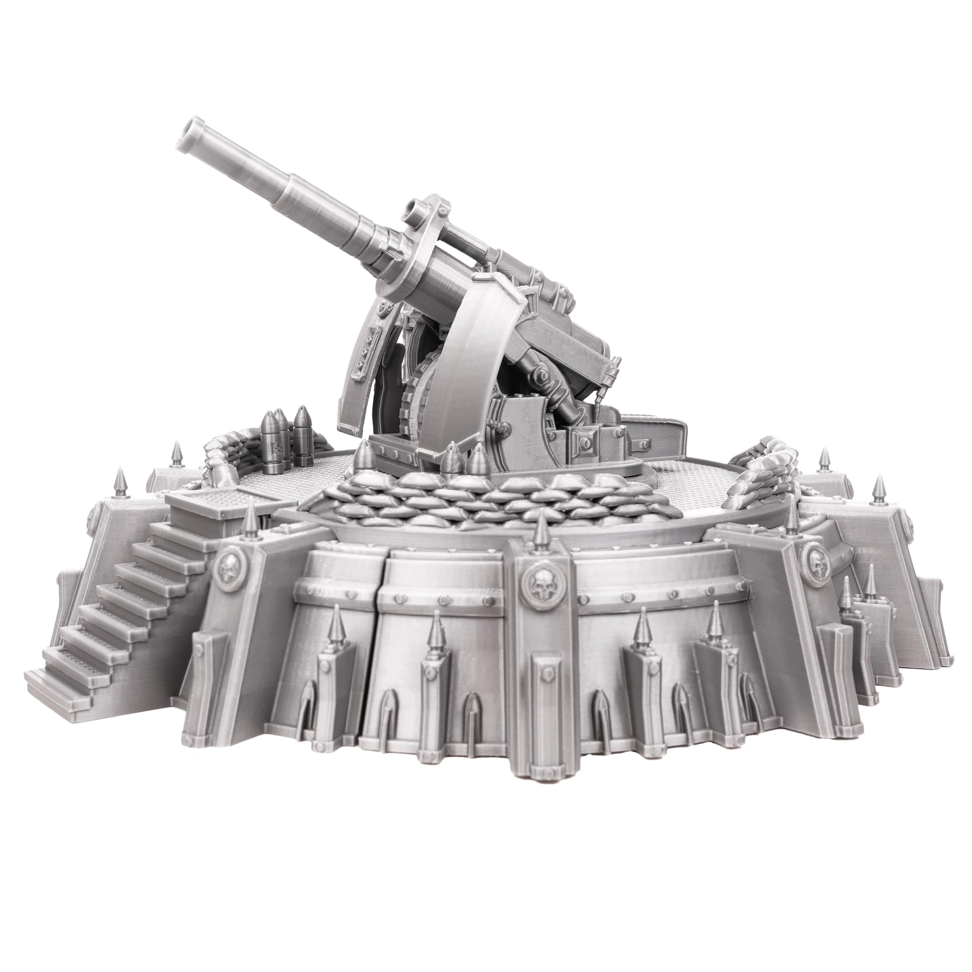 Tabletop Terrain Plataforma Earthshaker de War Scenery para Juegos de Guerra y Juegos de rol, miniaturas de 28 mm y 32 mm