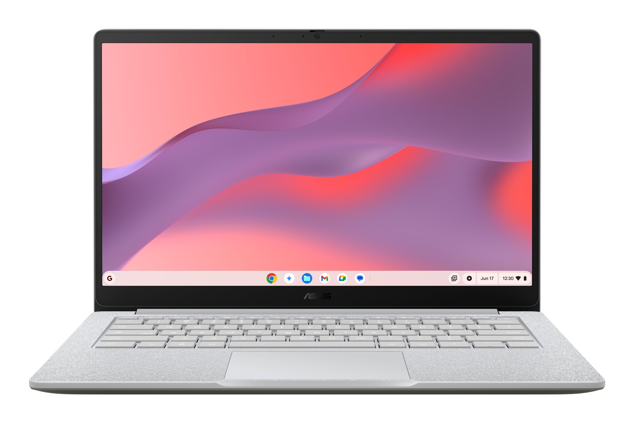 ASUS Chromebook CM14 CM1405CM4A-S60222 - Ordenador Portátil 14" Full HD (MediaTek Kompanio Kompanio 540, 4GB RAM, 64GB eMMC, Arm Mali-G57 MC2, ChromeOS) Gris Puro - Teclado QWERTY español