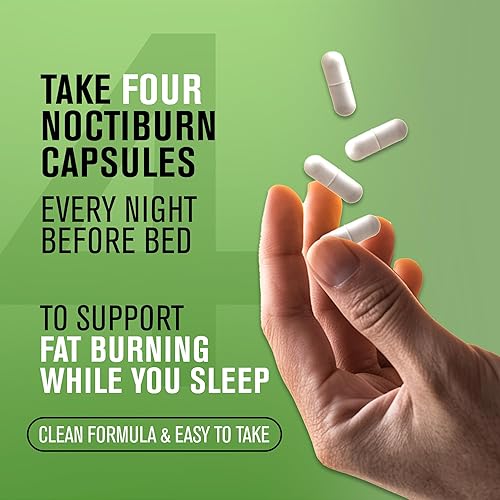 Miniatura 7 de NaturalSlim NoctiBurn – Apoyo para el control de peso nocturno | Hormona de crecimiento humano con aminoácidos esenciales (L-arginina y L-lisina) |