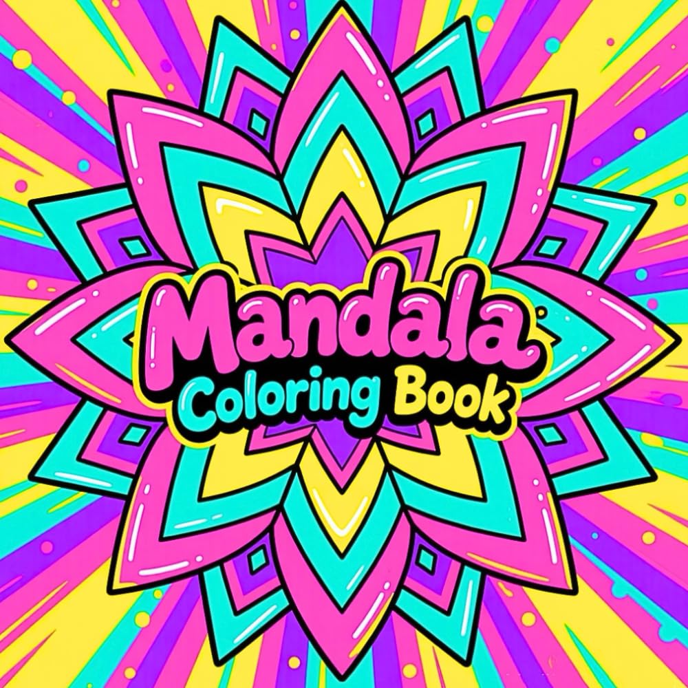 Mandala Coloring Book for Adult Peaceful Focus and Creative Meditation Featuring Harmonious Mandala Designs for Stress Relief Calm Awareness and Artistic Expression