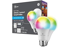 GE CYNC Outdoor Smart LED Light Bulbs: Illuminate Your Space with Color and Connectivity
