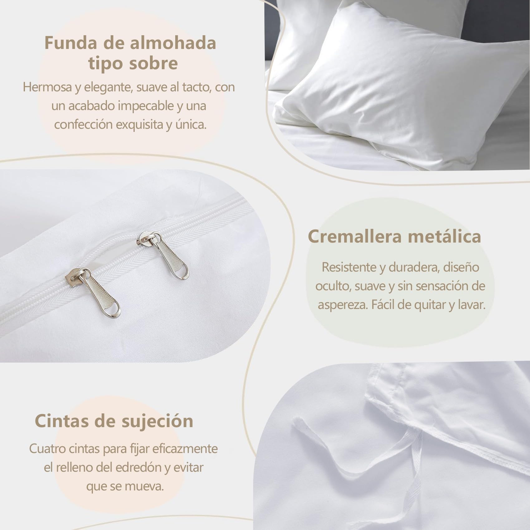 Copripiumino Matrimoniale 240x220 Quadrati geometrici Linee diagonali moderne Biancheria da Letto Morbido Microfibra Copri Piumone e 2 Federe Abbinate, con Zip PA2315