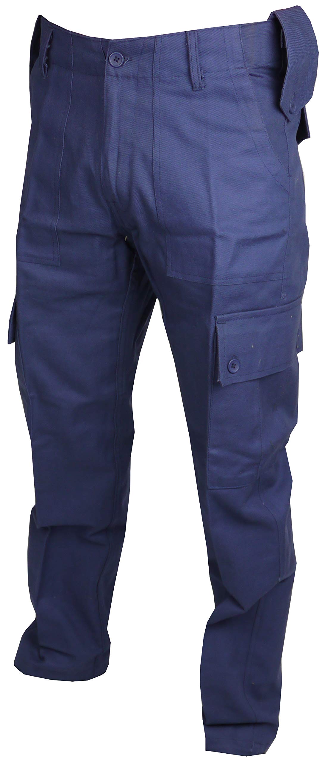 Savage Island Men's Navy Combat Cargo Military Trousers, 32W / 30L