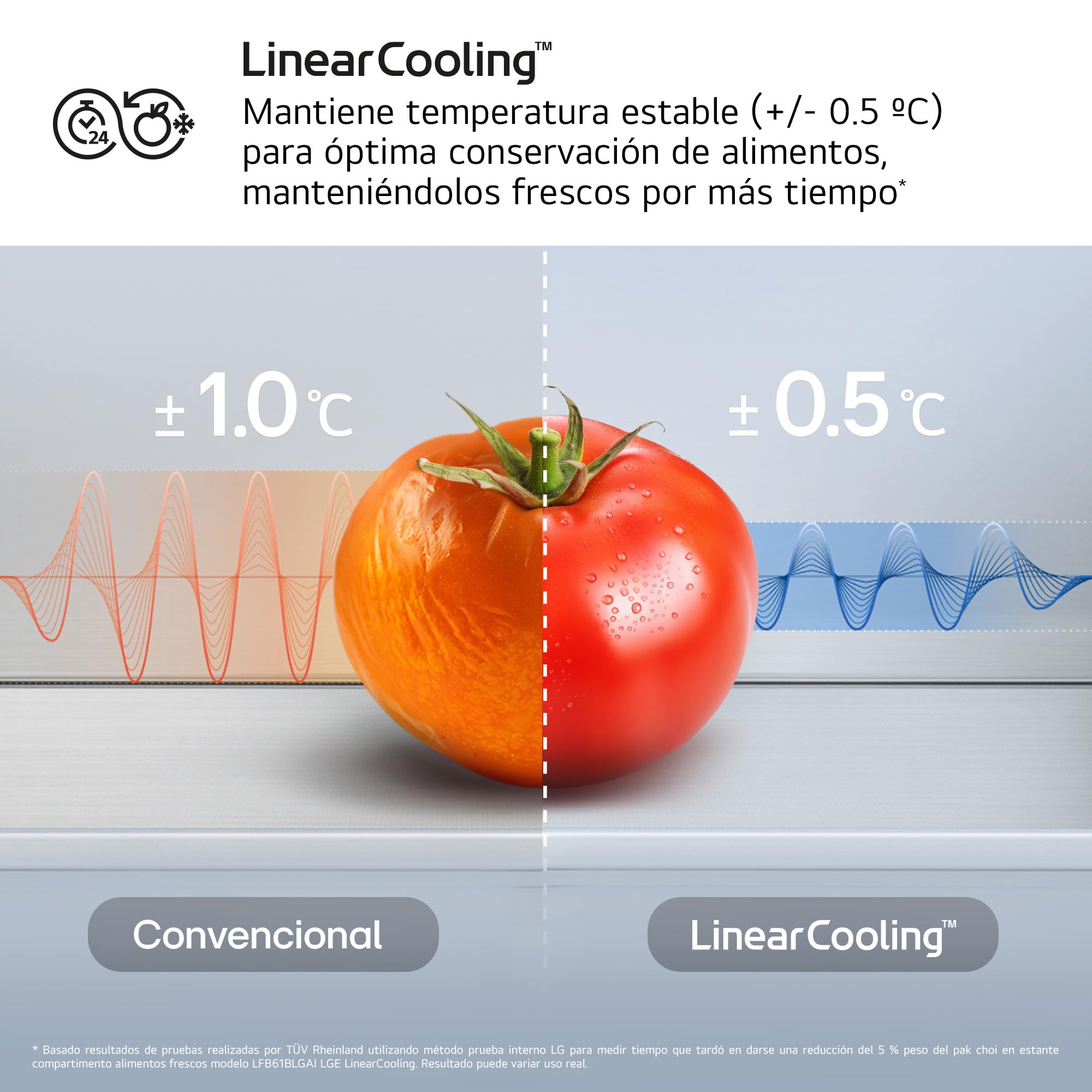 LG GBBS716AMB - Frigorífico Combi DoorCooling+, 1,86m, Clasificación A, Serie 700, Capacidad de 333l, Acero texturizado antihuellas
