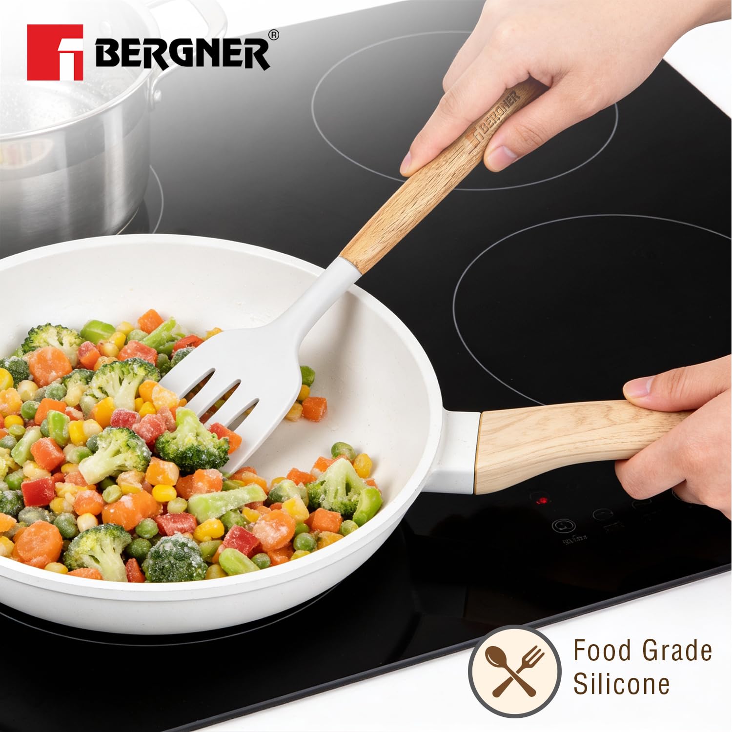 Bergner Silicone Turner - Flip Fish & Pancakes -3