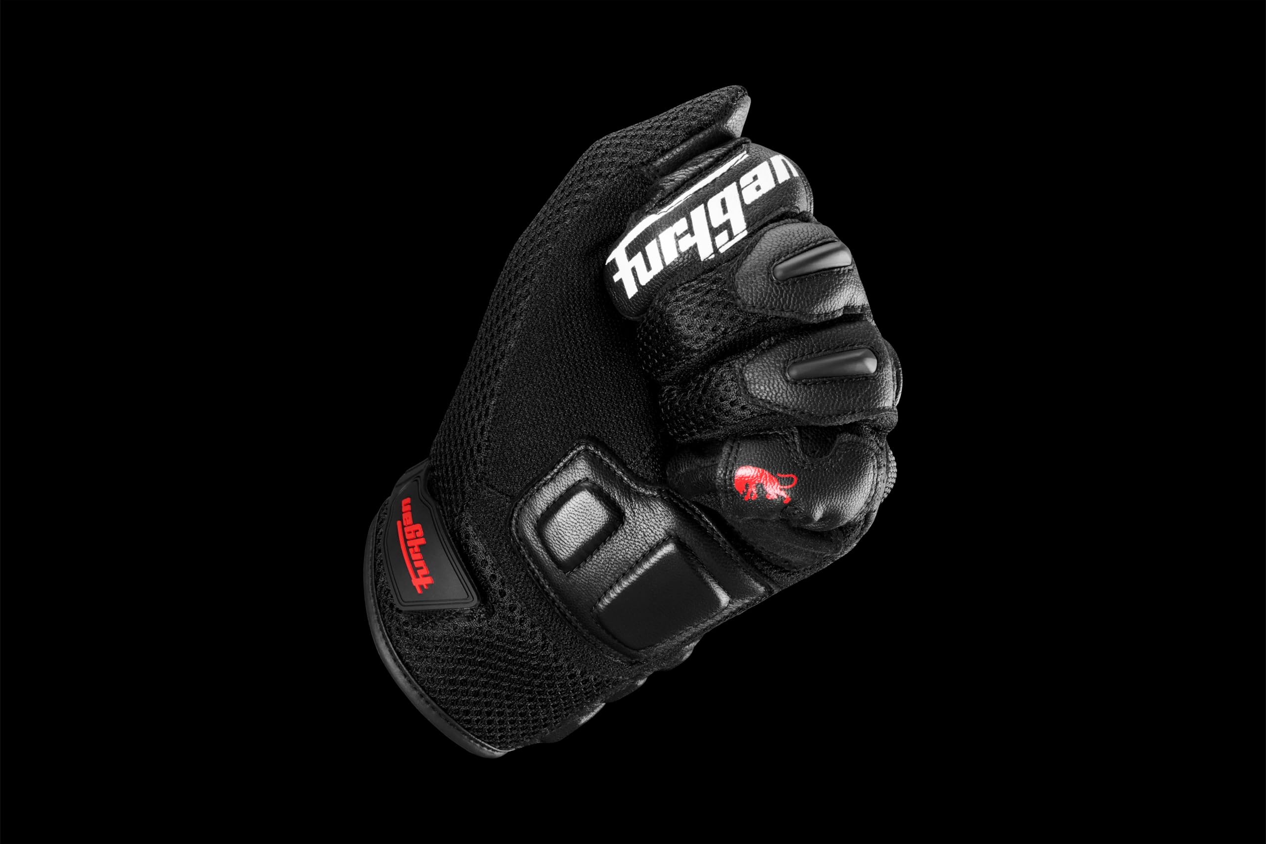 Furygan TD12 EVO – rękawice motocyklowe dla mężczyzn – powierzchnia dłoni 100% skóra – funkcja ekranu dotykowego – komfort – letnie rękawiczki – oddychające i lekkie