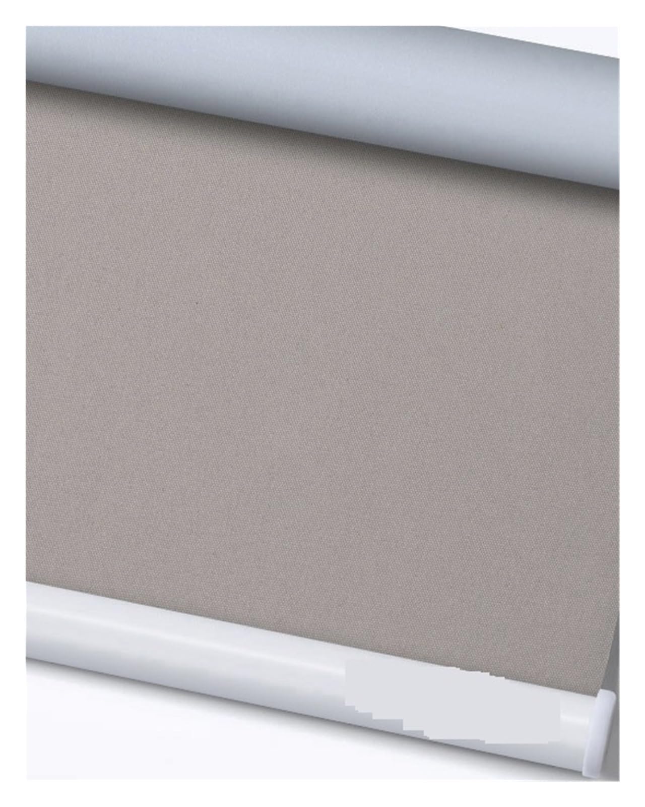 Rideaux occultants gris de fenêtre pour l'ambiance cocooning de votre chambre