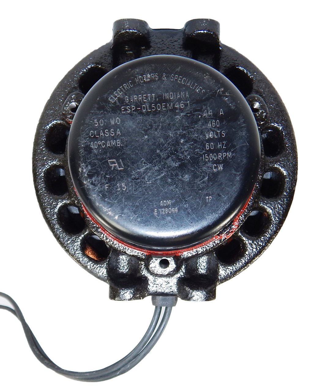 Copeland Refrigeration Motor 050-0244-02, 50 Watt Unit Bearing Motor 460 Volts, AO smith # 290