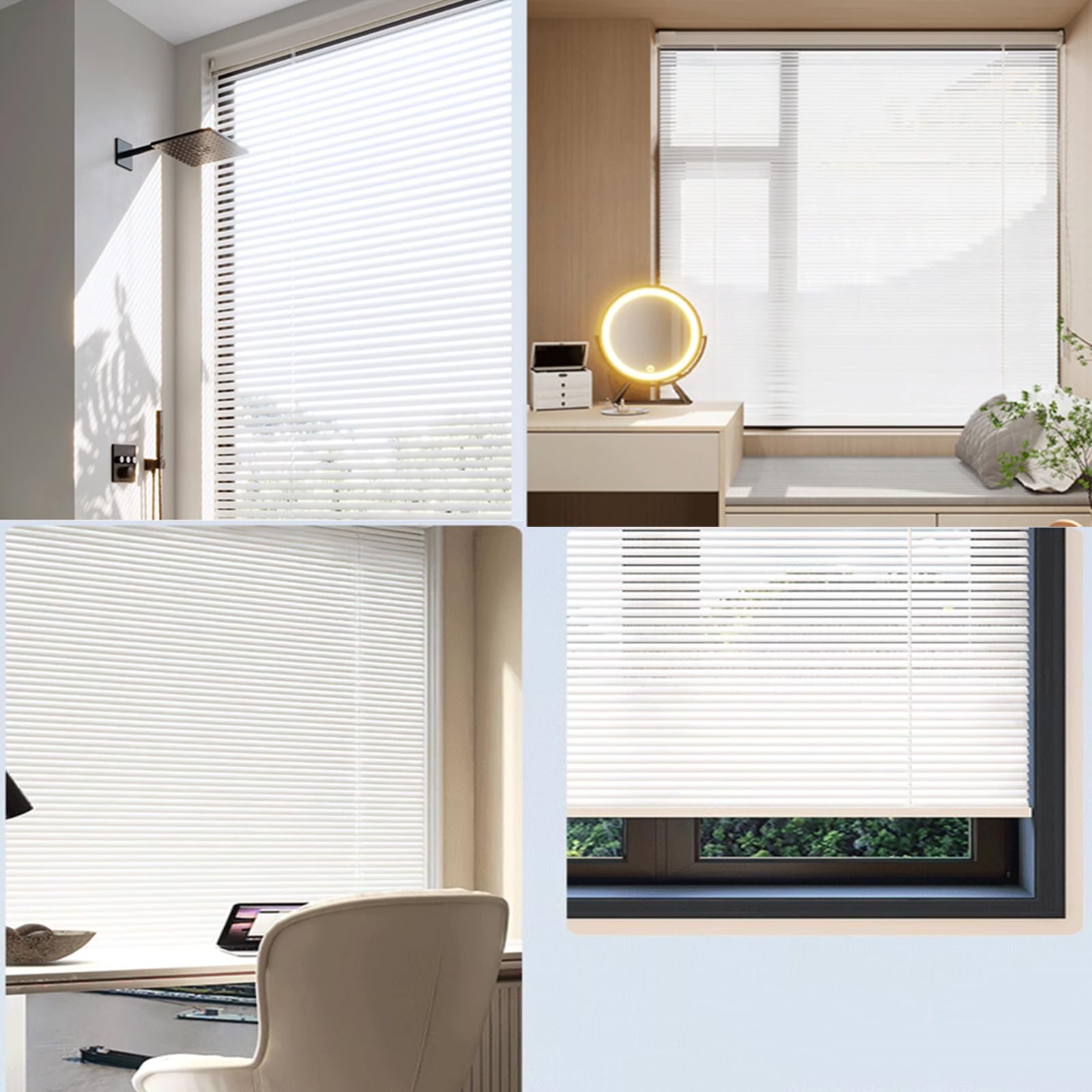 Tende Veneziane di Alluminio,Tende Orizzontali Oscuranti a Lamelle da 25mm,Veneziane da Interno per Privacy e Protezione,Personalizzato,Larghezza x Altezza (180cm x 280cm)