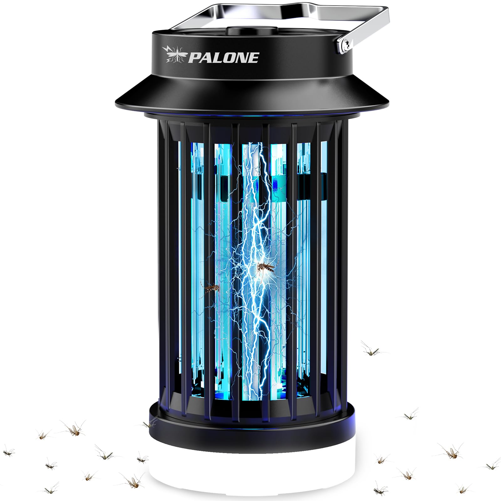 PALONE Insect Killer Electric USB C, Portable LED Insect Killer, UV DC Electric Mosquito Lamp, Practical Gifts for Outdoor Camping
