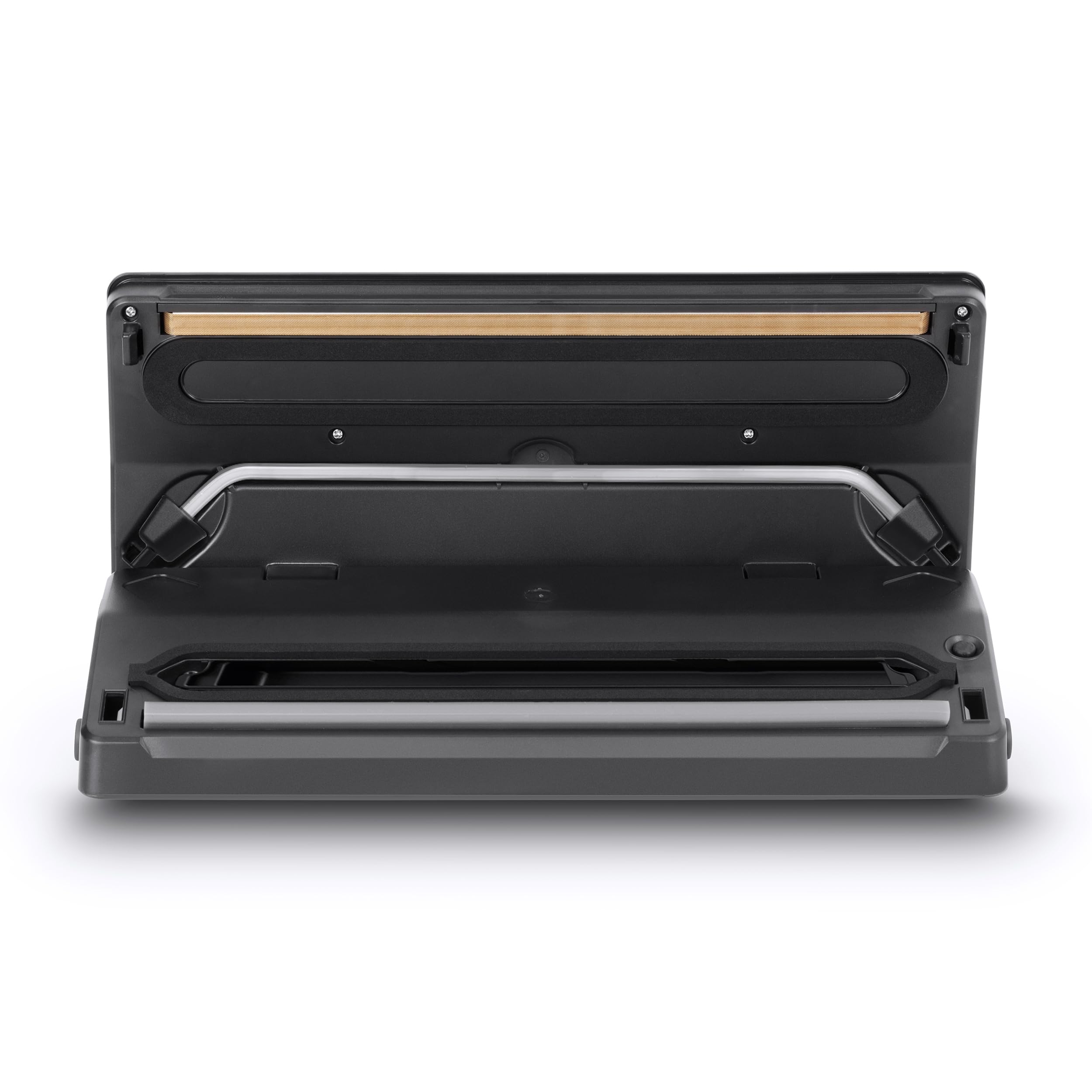CASO 1522 VR 390 Advanced VR 390 - Envasadora al vacío, hasta 75 procesos de envasado al vacío sin parar, fuerza de vacío regulable, cámara de vacío extraíble, frontal de acero inoxidable, incluye 10
