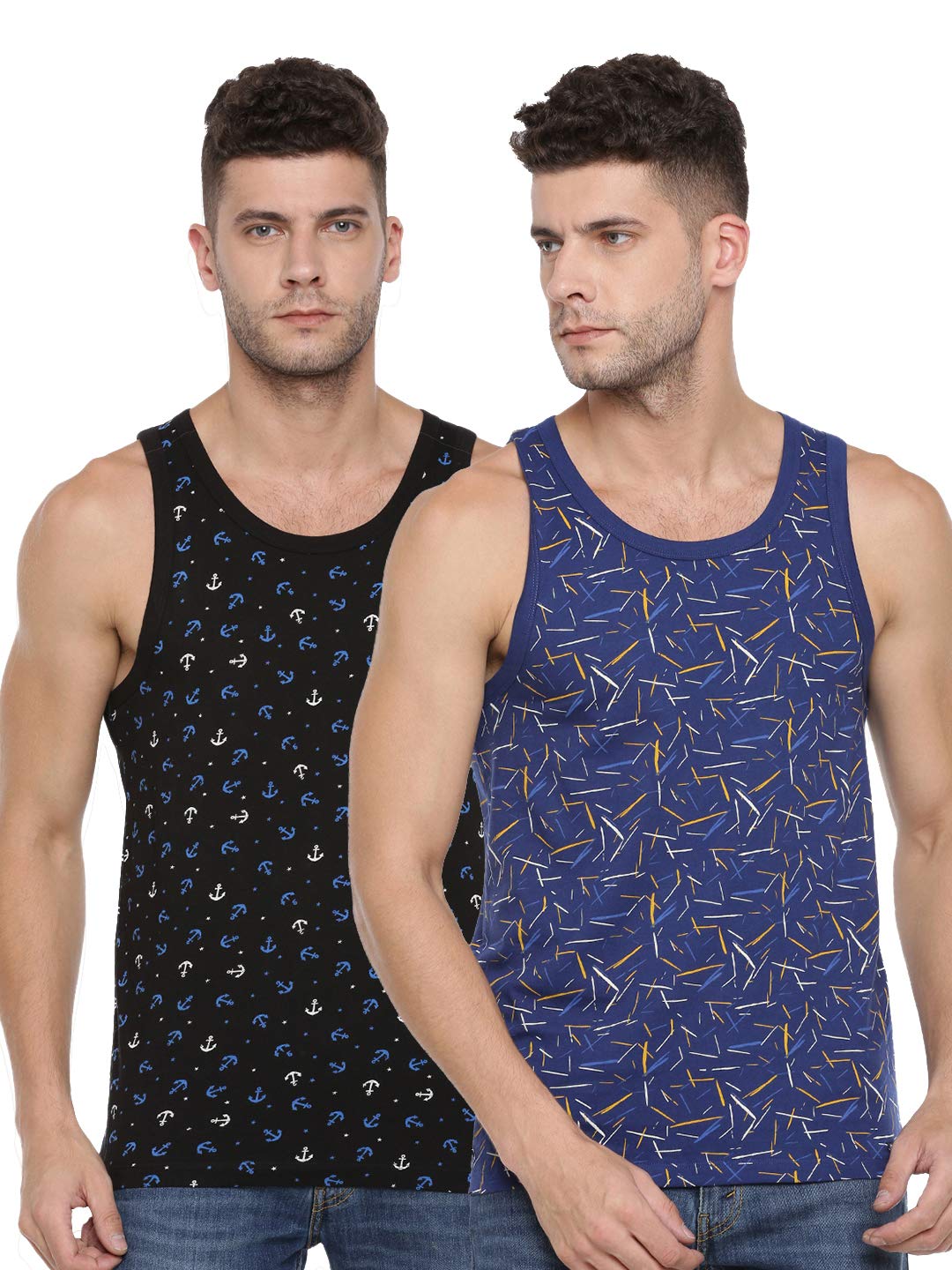 force nxt Men Cotton Zing Tank Top Innerwear Vest (Pack of 2)-picture-20