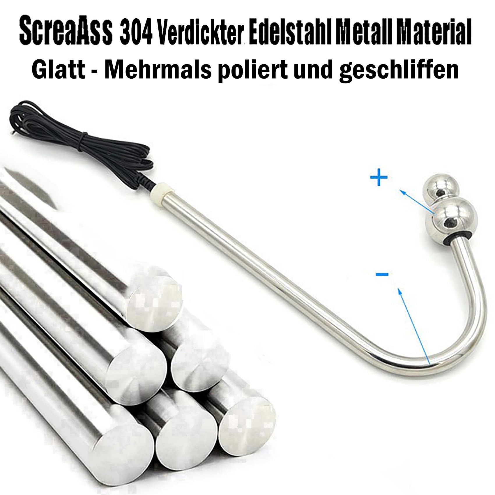 Elektro Schock Edelstahl Analhaken Elektrische Stimulation Brustpumpe Vakuum Brustsauger Metall Analplugs Brustmassagegerät E-Stim Sex Reizstromgerät Set Sexspielzeug Für Frauen,Rosa c,Set