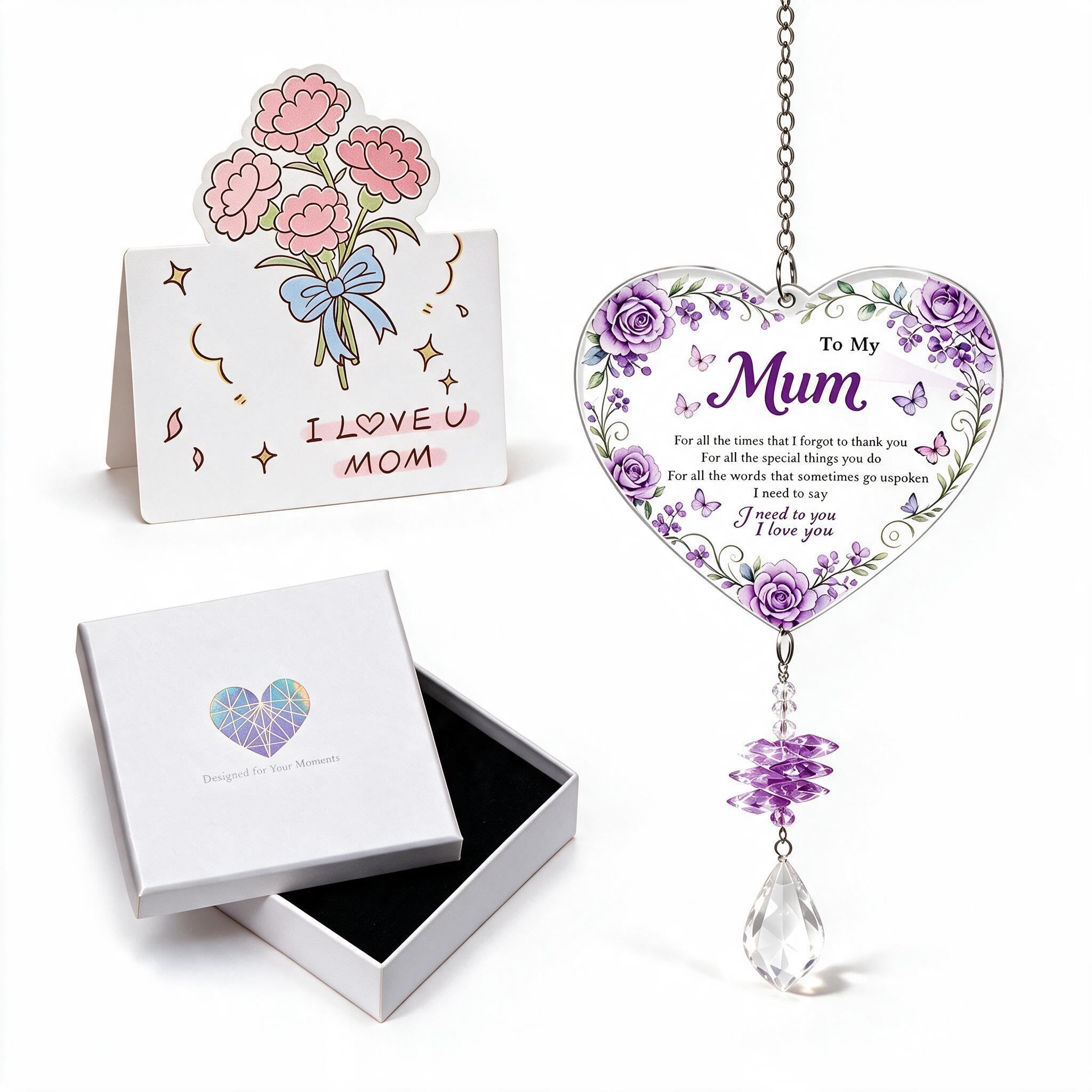 Gifts For Mum,Presents For Best Mums Christmas,Birthday Card Gift For Women
