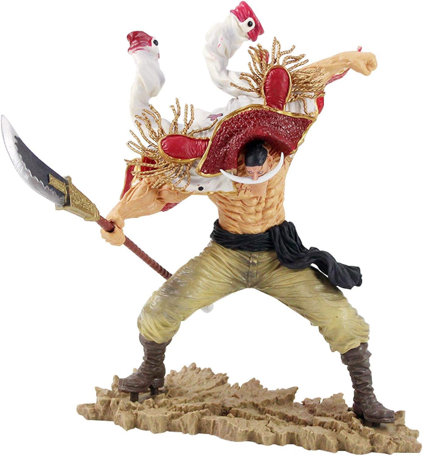 Buy Mizzzee Anime Figurine Edward Newgate Whitebeard Action Figure Collectible Model Toy 26cm Online In Zambia B099z7p2f4