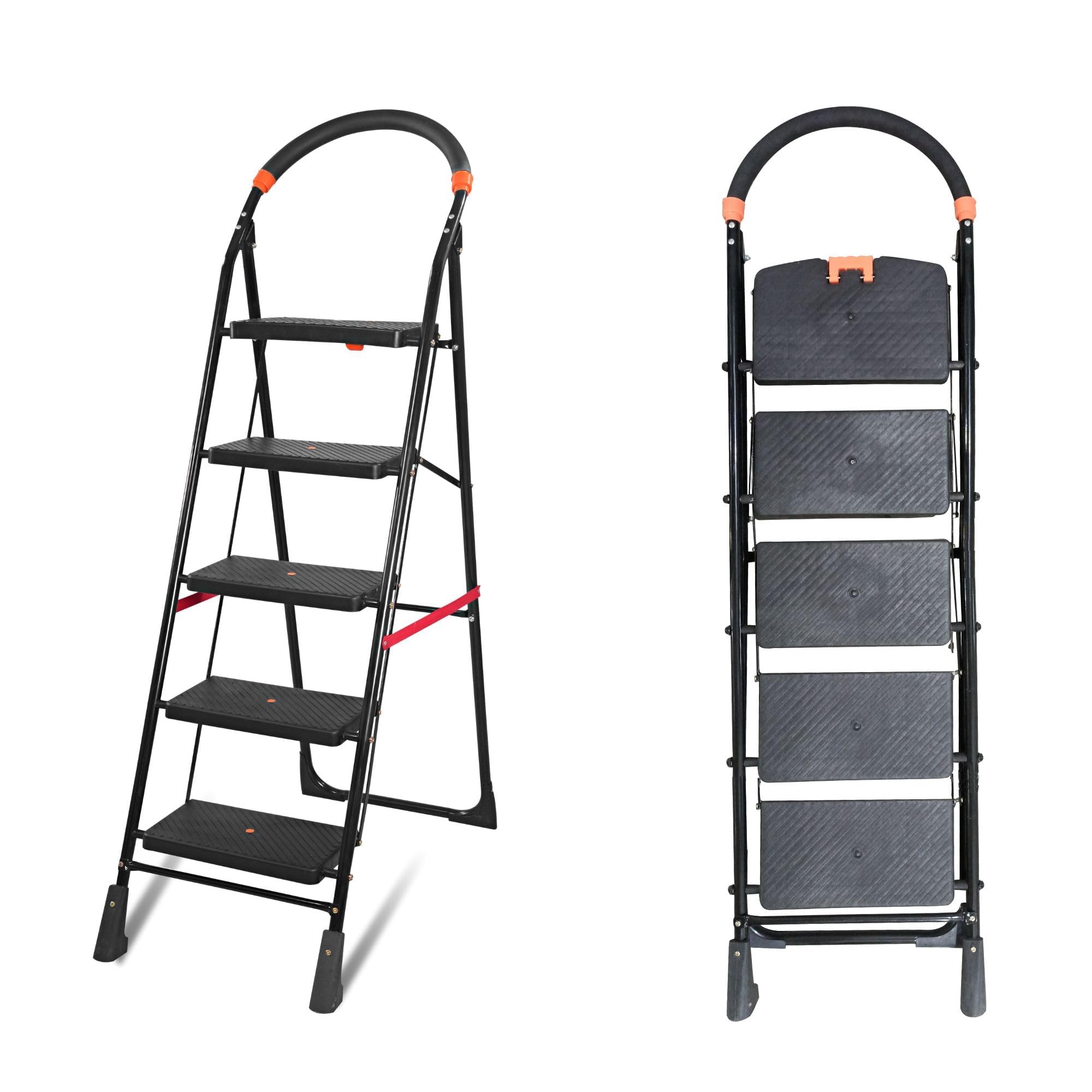 Trendy Foldable Ladder - Heavy Duty & Safe -3