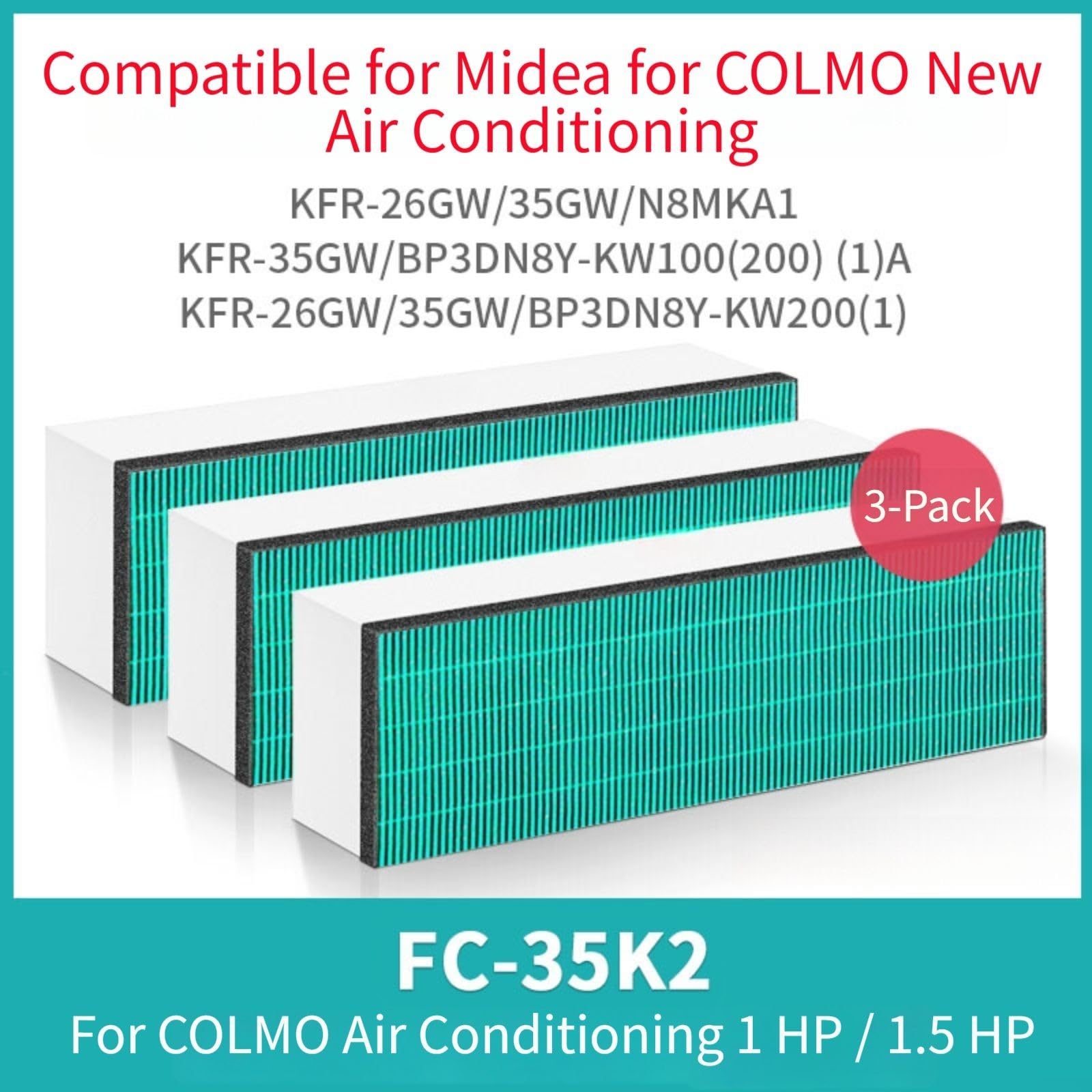 Filtro HEPA Composito per Climatizzatore per midea Colmo Filtro(D)
