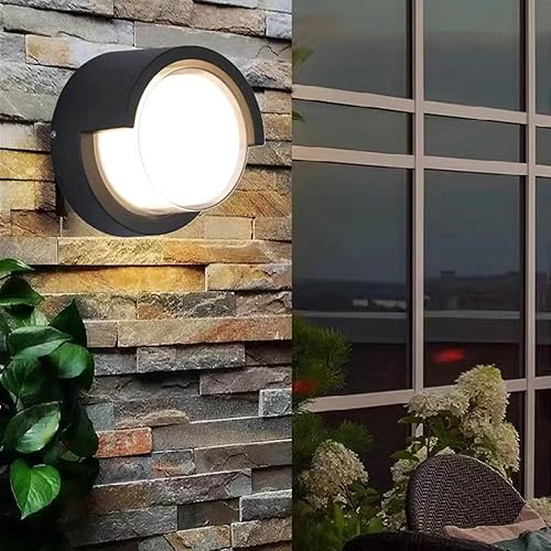 Miniatura 8 de Lámpara de pared al aire libre RGBW que cambia de color, montaje en pared, iluminación moderna, 110 V, luces de porche al aire libre con control