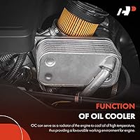 Vista 7 de A-Premium Enfriador de aceite de transmisión compatible con Volvo XC60 S60 V60 2015-2020 XC90 2016-2020 XC40 2019-2020 XC70 S80 2015-2016 S90 V90