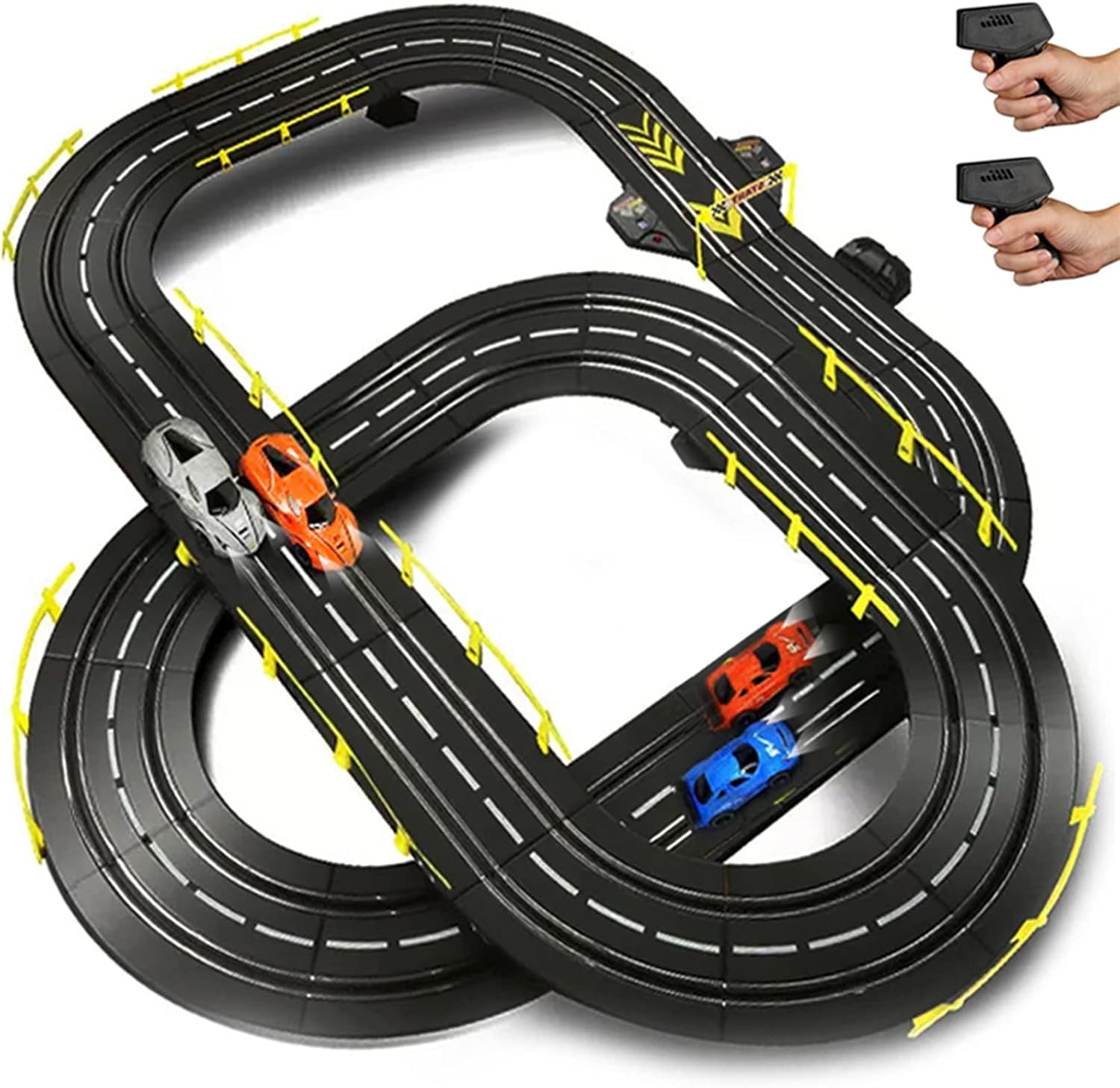 Electric Race Car Track Set, Small SlotcarRaceTrackSets