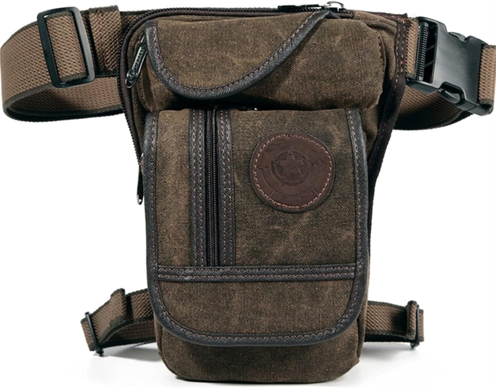 Beintasche Für Männer Und Frauen Oberschenkeltasche Motorrad Tasche Nylon Fanny Pack Taktisch Gürteltasche Wasserdicht Multifunktionstasche Motoradausrüstung Für Wandern Camping Klettern(Stil 1)