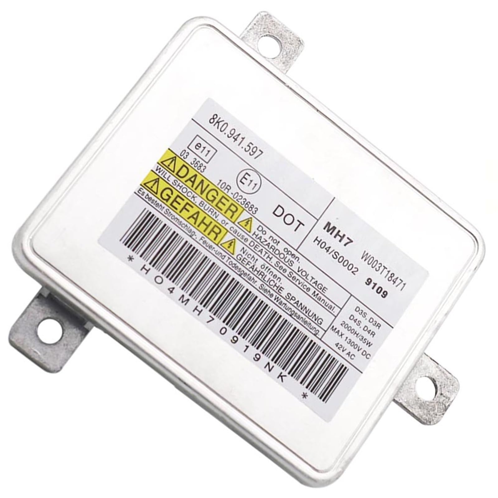 Xenonlampen-Vorschaltgerät 8K0941597 Autolampen-Vorschaltgerät