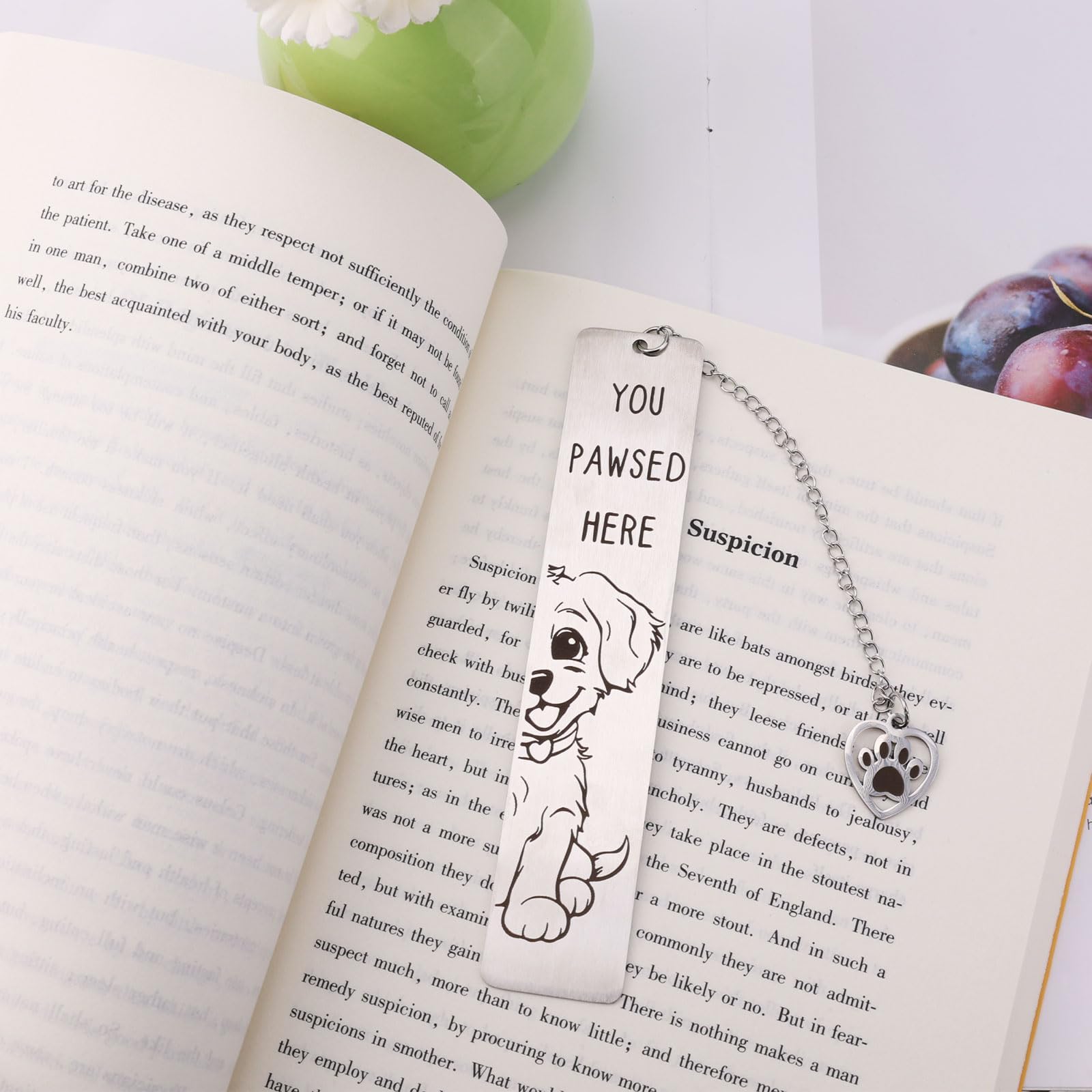 Bookmark for Women Men - Funny Bookmarks Book Mark with Gift Box, A-Dog - Image 2