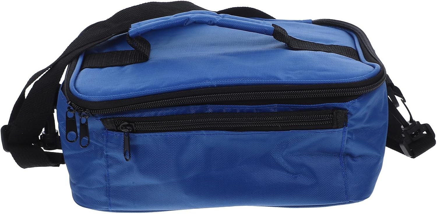 Toyvian Car Food Warmer Lunch Bag 12v Oxford Cloth Insulated Heating Lunch Package Portable Outdoor Food Reheating Bag with Aluminum Thermal Layer for Travel