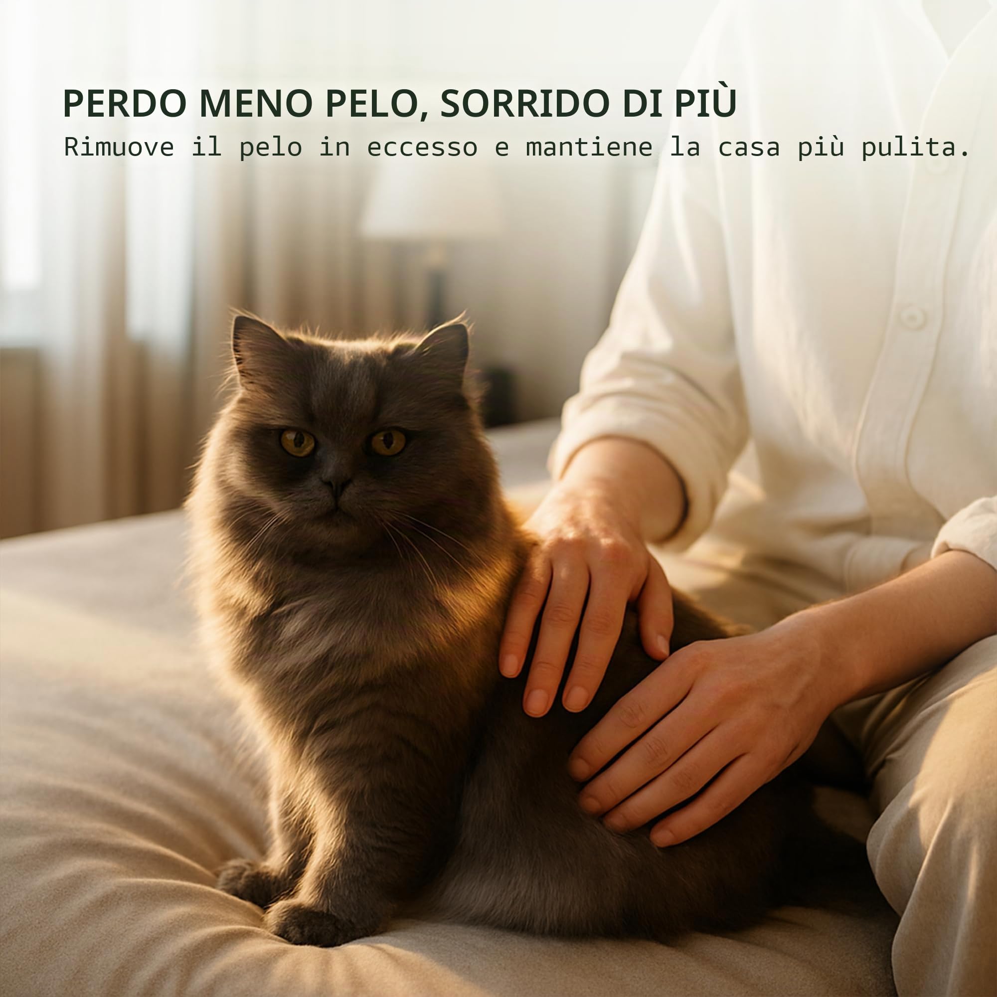 SHASH Dal 1869, spazzola per animali domestici fatta a mano in Germania, con perni in metallo curvo e cuscino in gomma, aiuta a districare i nodi, eliminare l'effetto crespo, ridurre la trazione e
