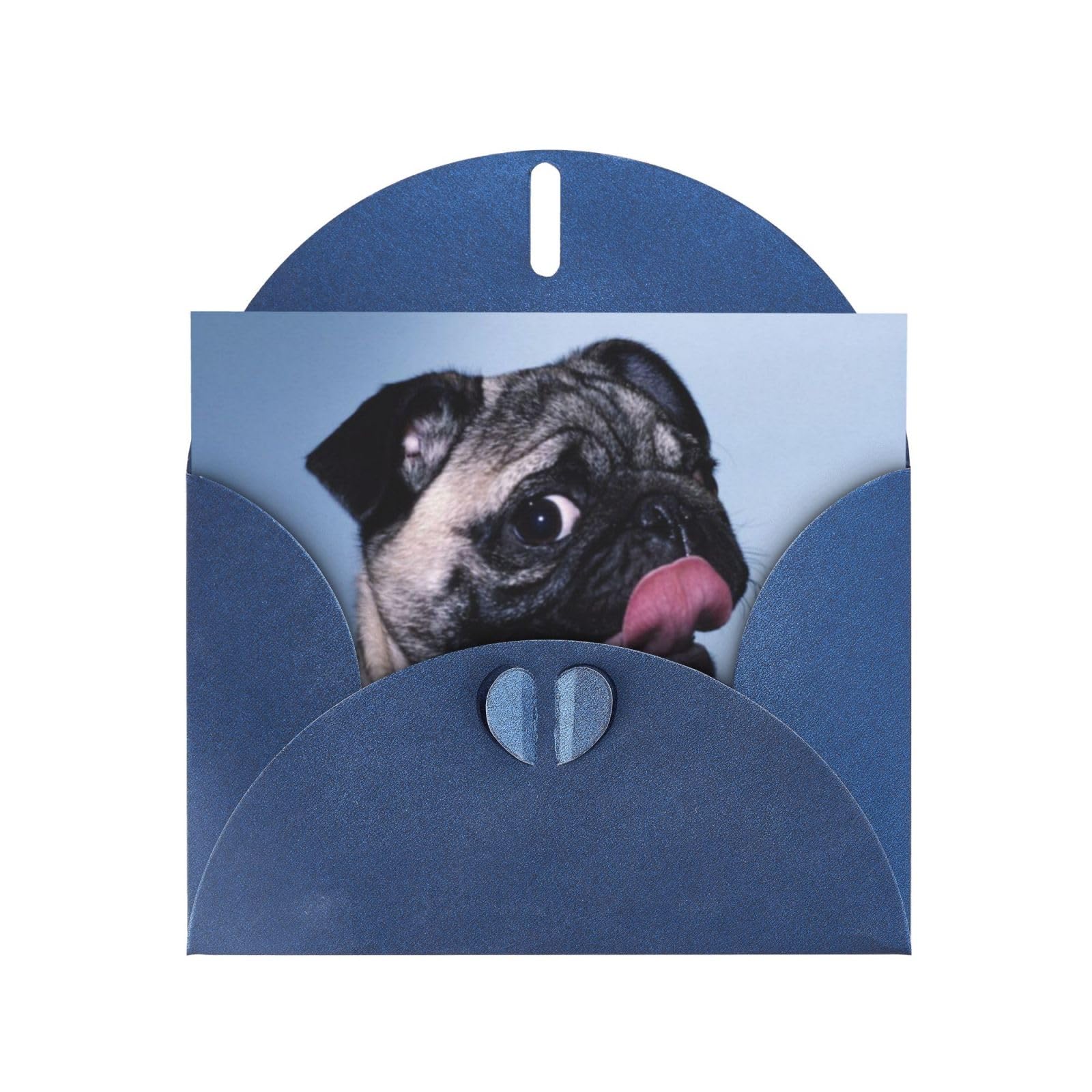 12 Biglietti Di Auguri Divertenti Con Cani - Con Buste, Bianchi Dentro, Stampati UK, Cartoncino 300g/m²