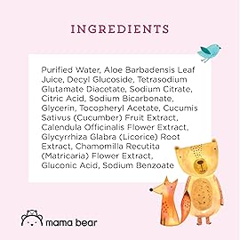 Amazon Brand - Mama Bear Toddler Toilet Wipes, Fragrance Free, Plant-Based Hypoallergenic, 336 Count, 8 Packs of 42