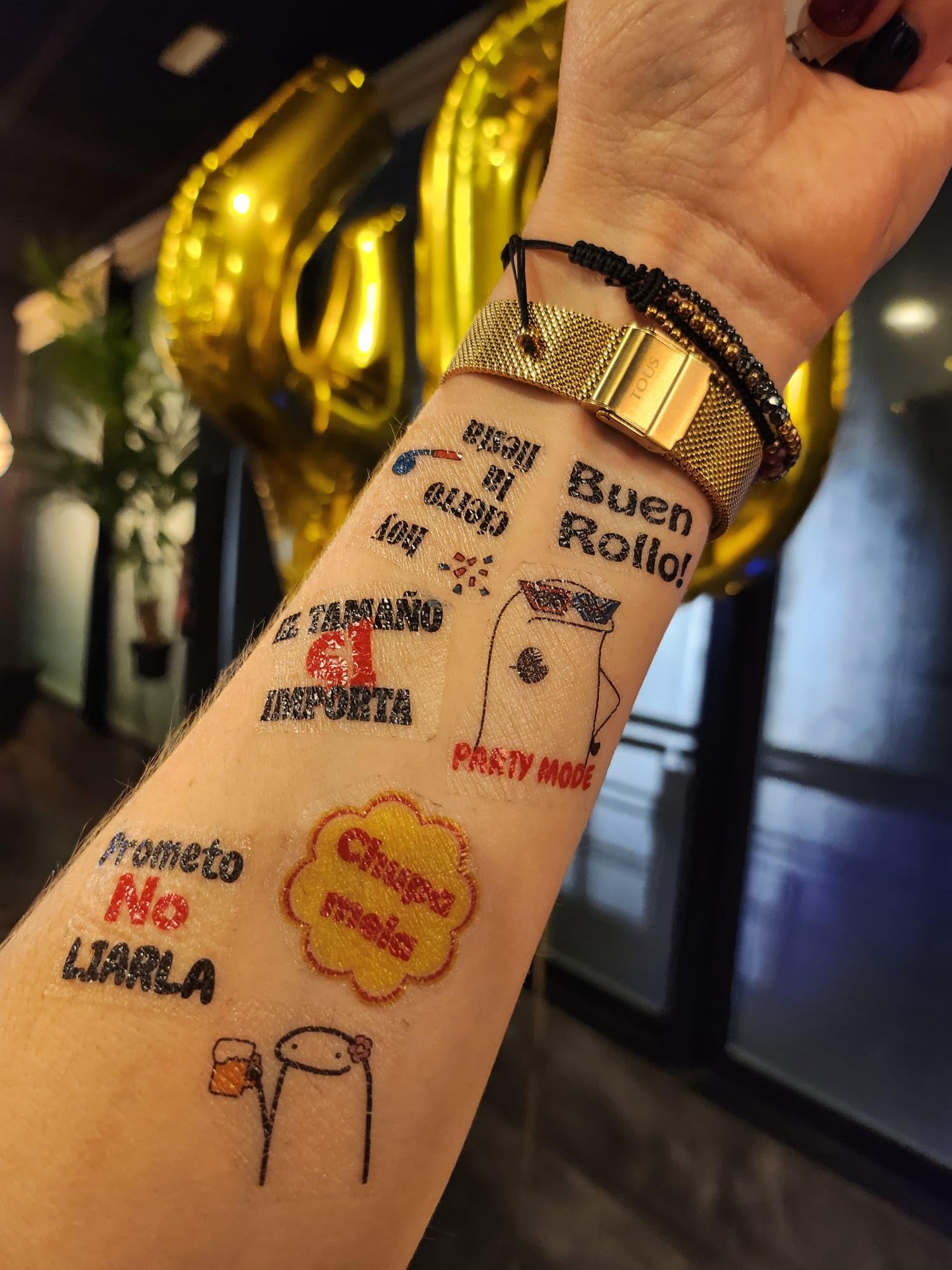 Uvimark | Tatuajes Temporales Cumpleaños | Más de 100 tatuajes temporales para Cumpleaños | Calcomanías para Fiestas con Diseños Divertidos | Tatuajes para Cumpleaños